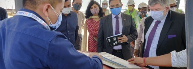 British Deputy High Commissioner Visits Dholera